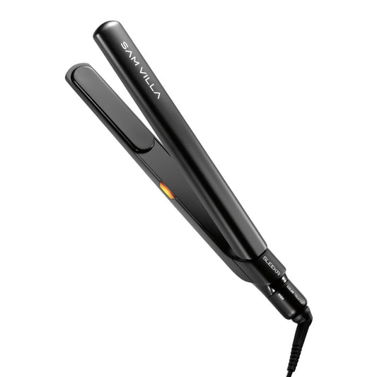 Sam Villa SLEEKR Professional Hair Straightener flat iron – sleek, lightweight design for smooth, shiny hair.
