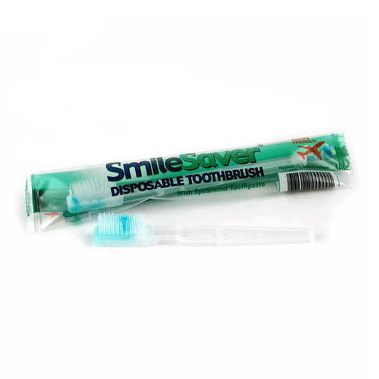 Smile Saver Disposable Toothbrush With Toothpaste