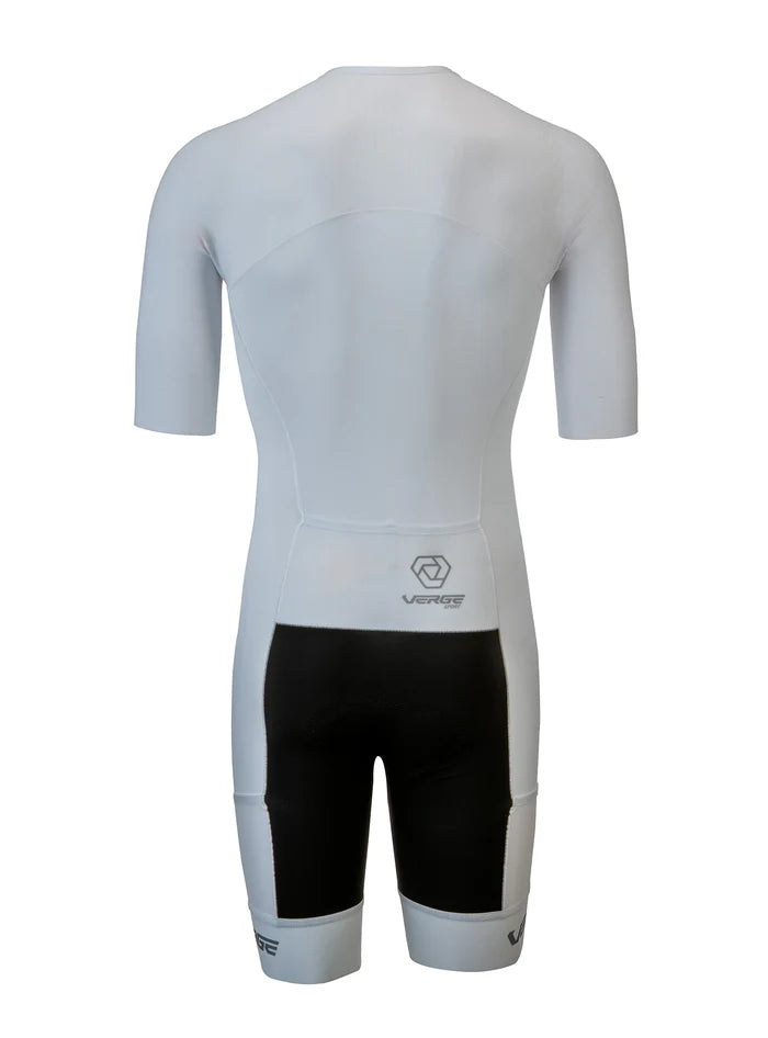 SOLIDS SPEED 3.0 TRI SUIT SS - MEN - WHITE