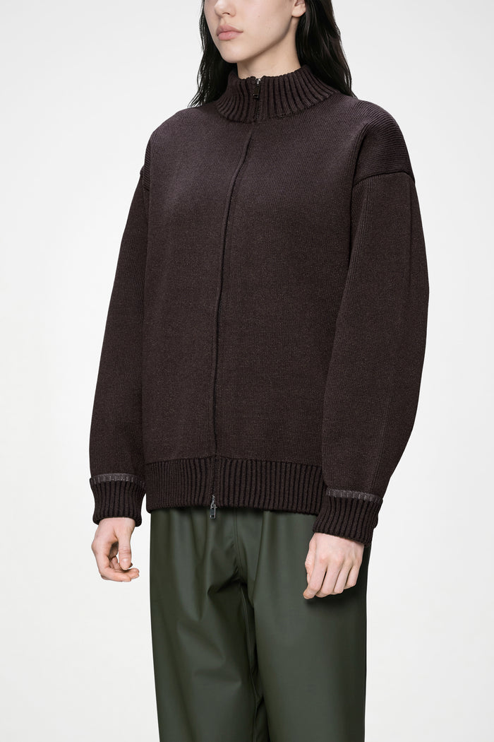 Sowa Knit Zip Cardigan