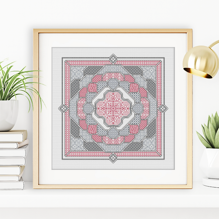Spatium Blackwork Pattern by Peppermint Purple