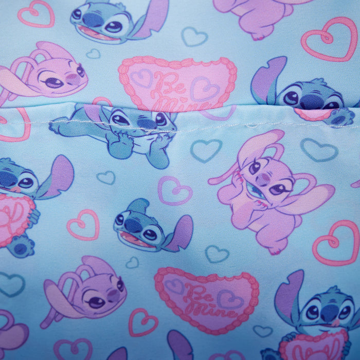Stitch and Angel loungefly mini backpack