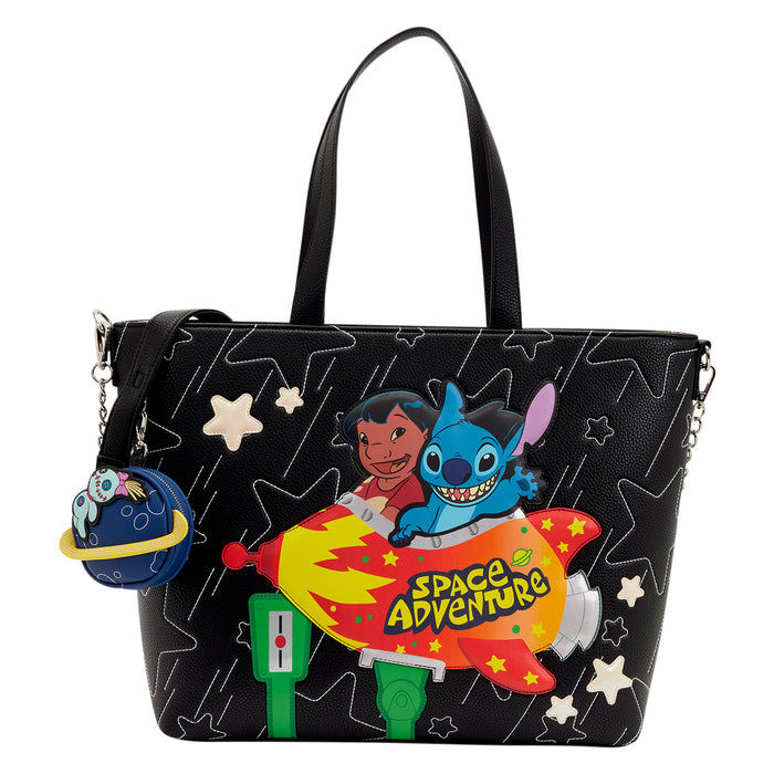 Stitch tote loungefly bag