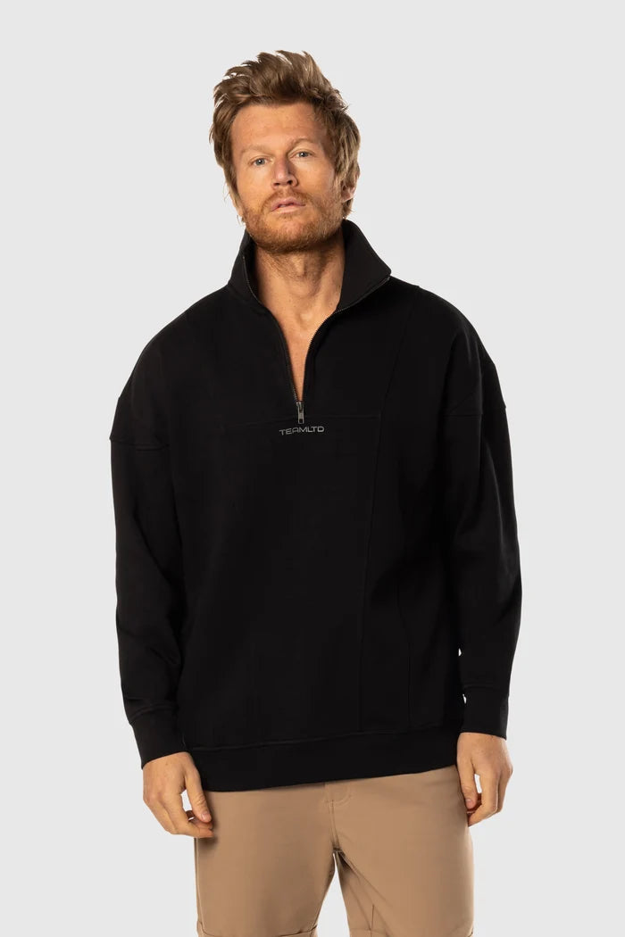 Stretch Fleece 1/4 Zip Sweaters - Alternate 1