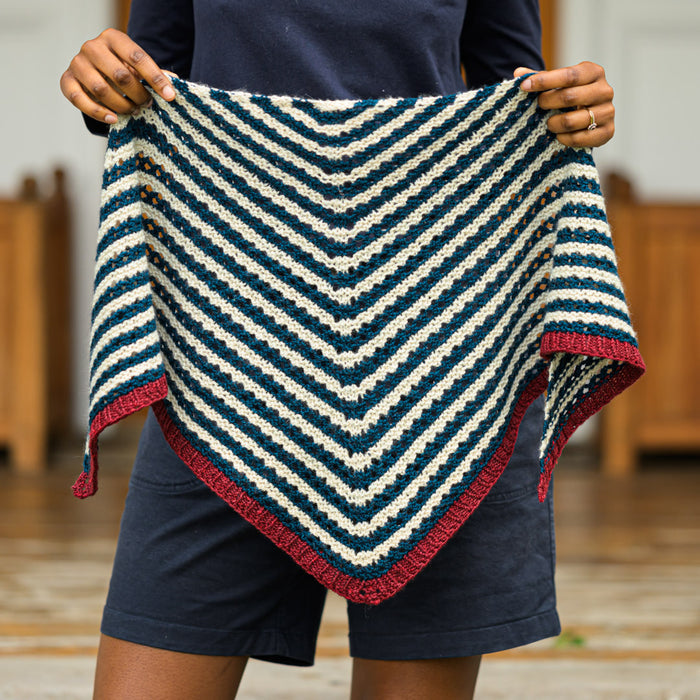 Style-It Eyelet Shawl Pattern