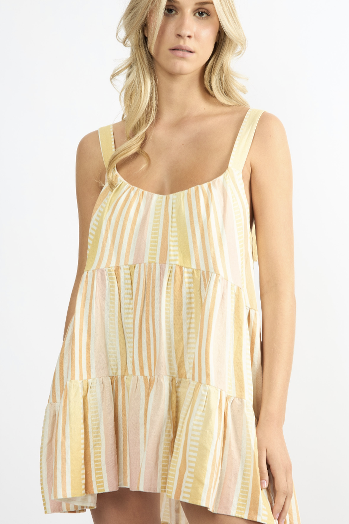 Sun Baby Doll Dress - Stripe