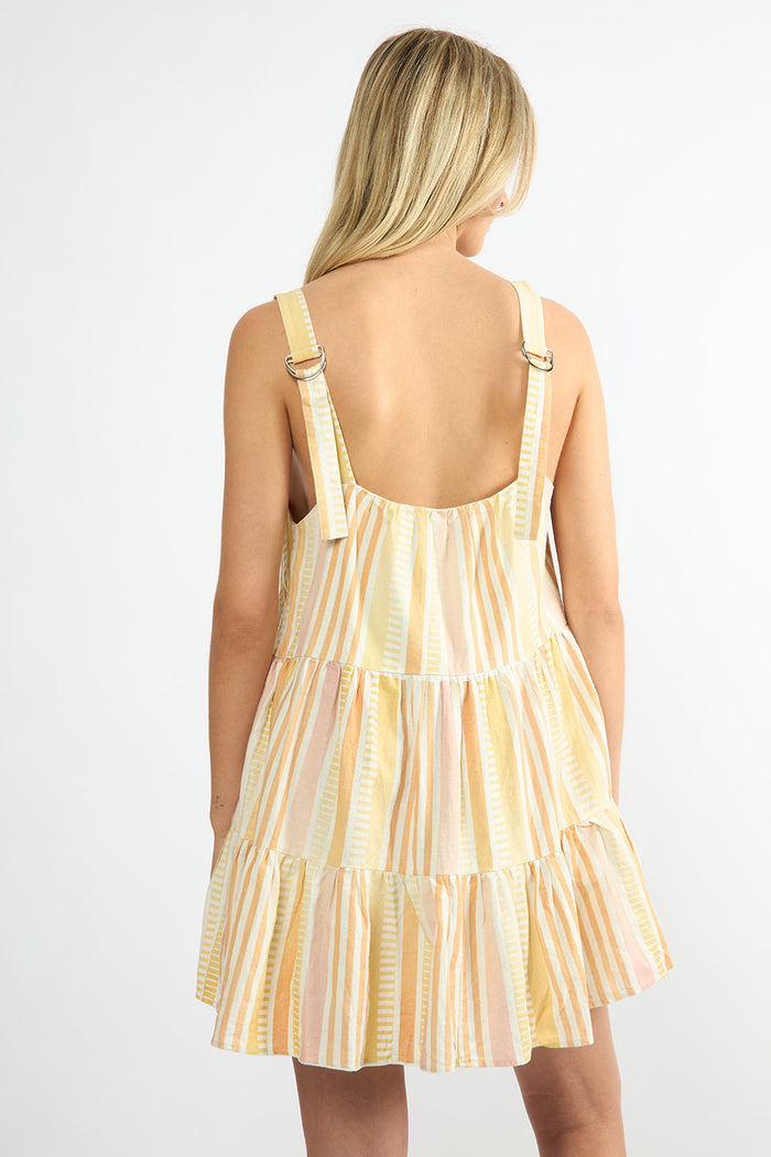 Sun Baby Doll Dress - Stripe
