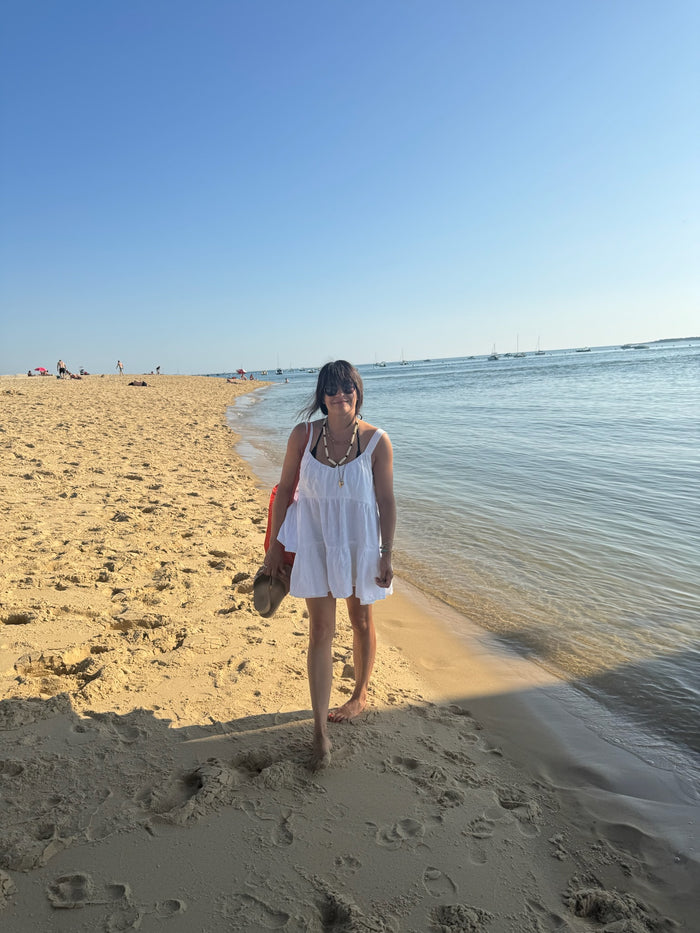 Sun Baby Doll Dress - White