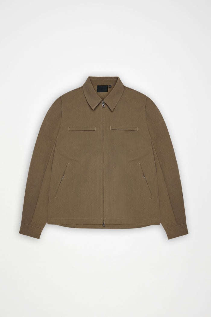 RAINS Tech Woven Overshirt Splinter Long Sleeve