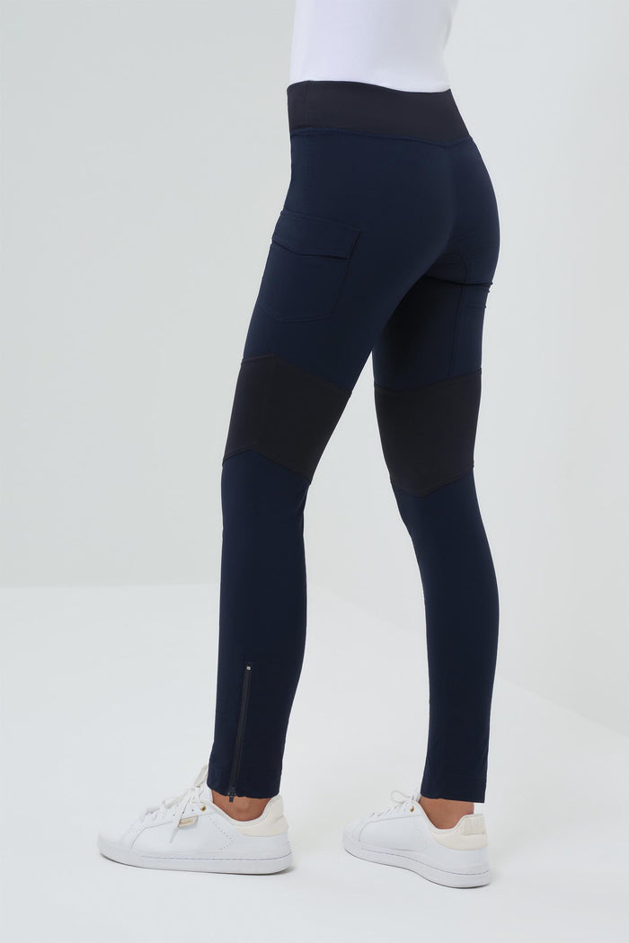 Navy with Black ||