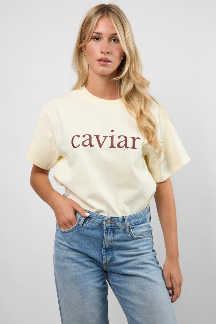 The Boxy Tee Caviar