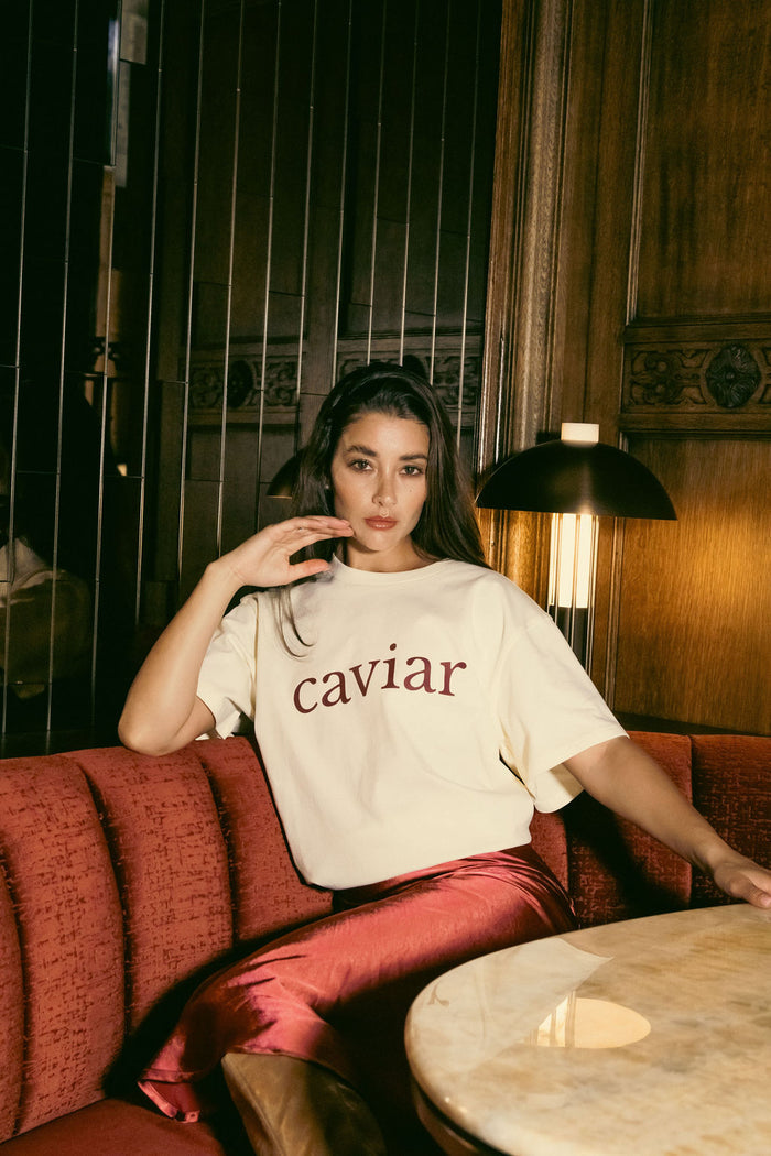 The Boxy Tee Caviar