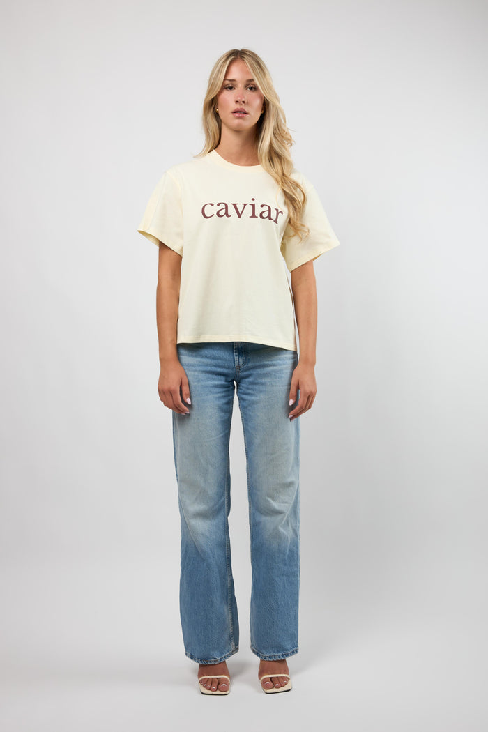 The Boxy Tee Caviar