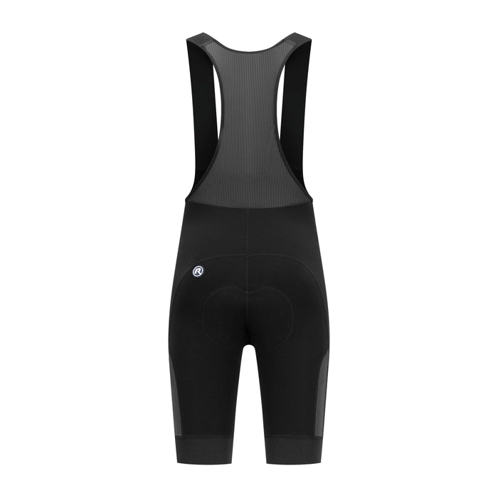 Rogelli Thermal DWR korte fietsbroek heren zwart achterkant.