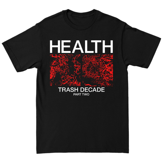 "TRASH DECADE" Black T-Shirt