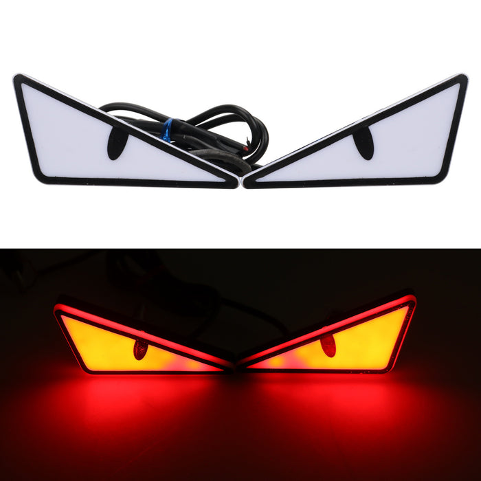 Triangle Eyes Modified General Motorcycle Decorative Accessories Car Lights
