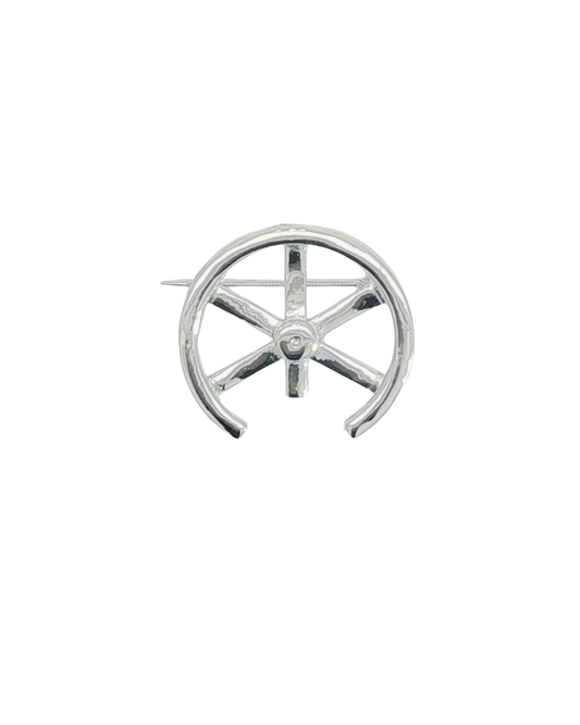 Tuam St. Jarlath's Broken Wheel Brooch