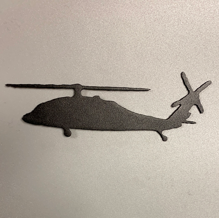 UH-60 Black Hawk Helicopter Metal Magnet