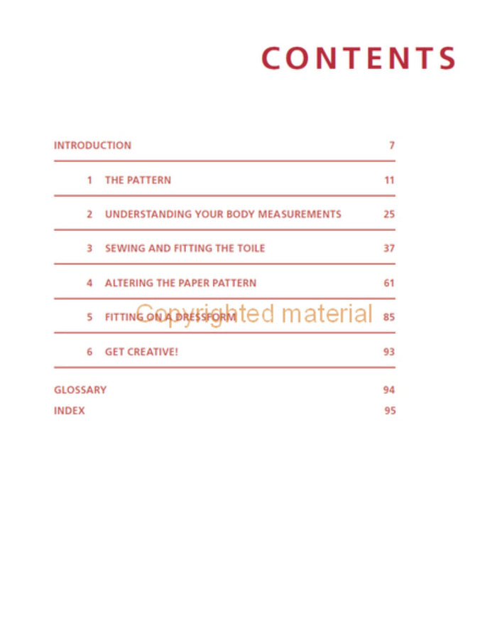 Understanding and Adjusting Sewing Patterns, Gill McBride