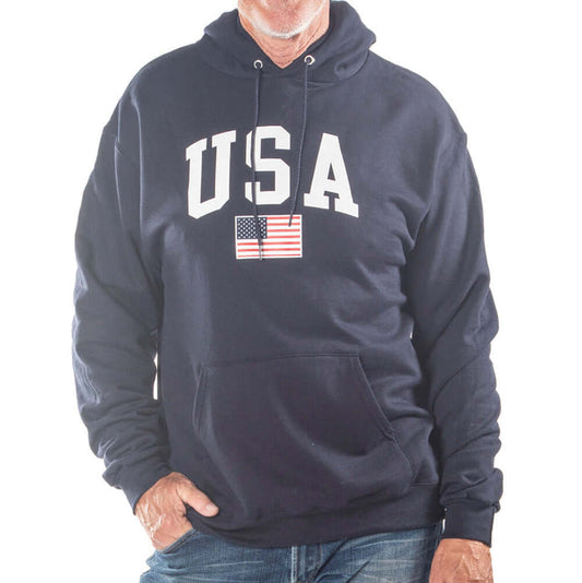 Unisex Champion USA American Flag Hoodie - The Flag Shirt