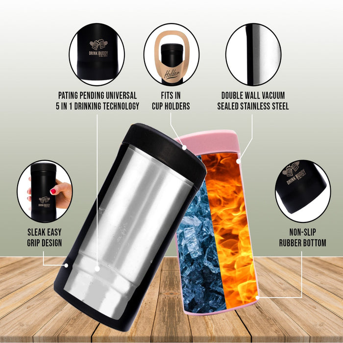 Universal Beer Buddy | Carrara Marble