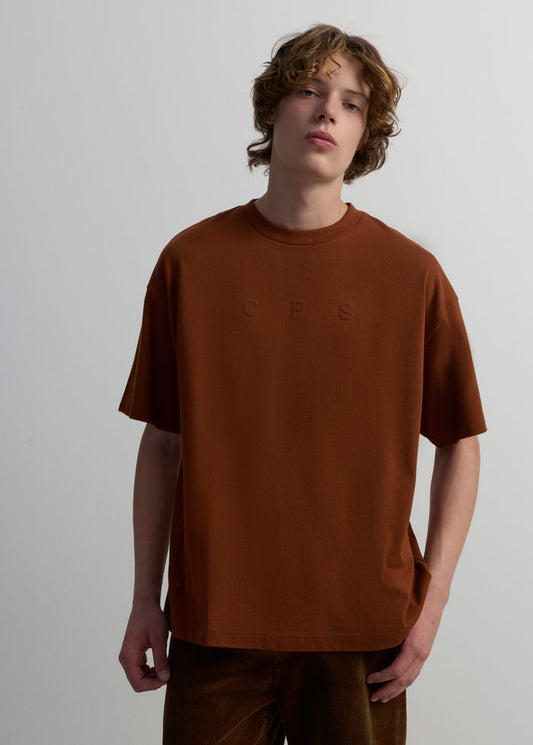 VELVET LOGO CREW NECK TEE