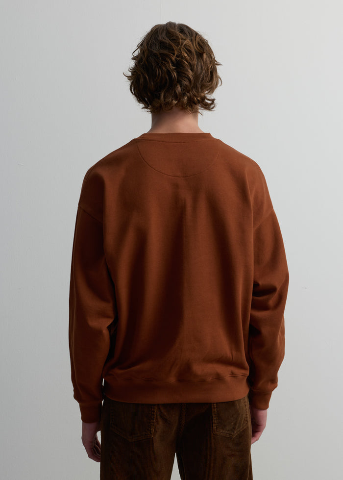 VELVET LOGO PULLOVER SWEATSHIRT
