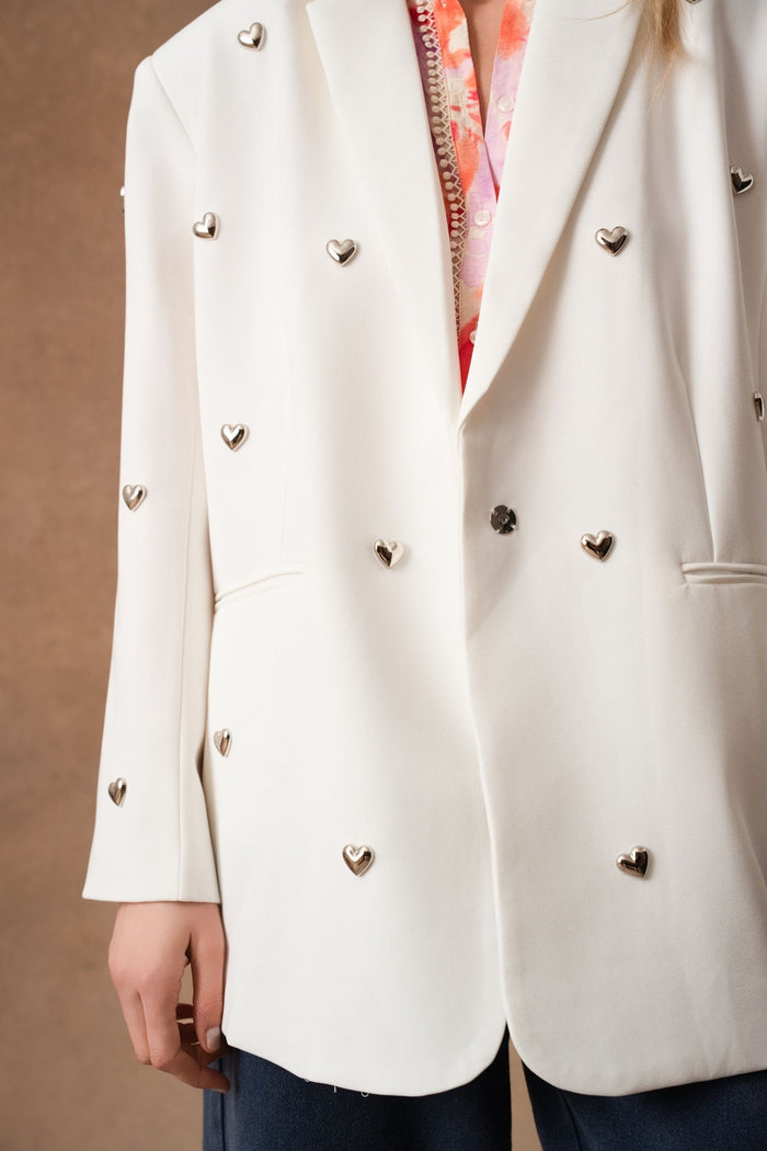 Veste de costume Perrine - Blanc