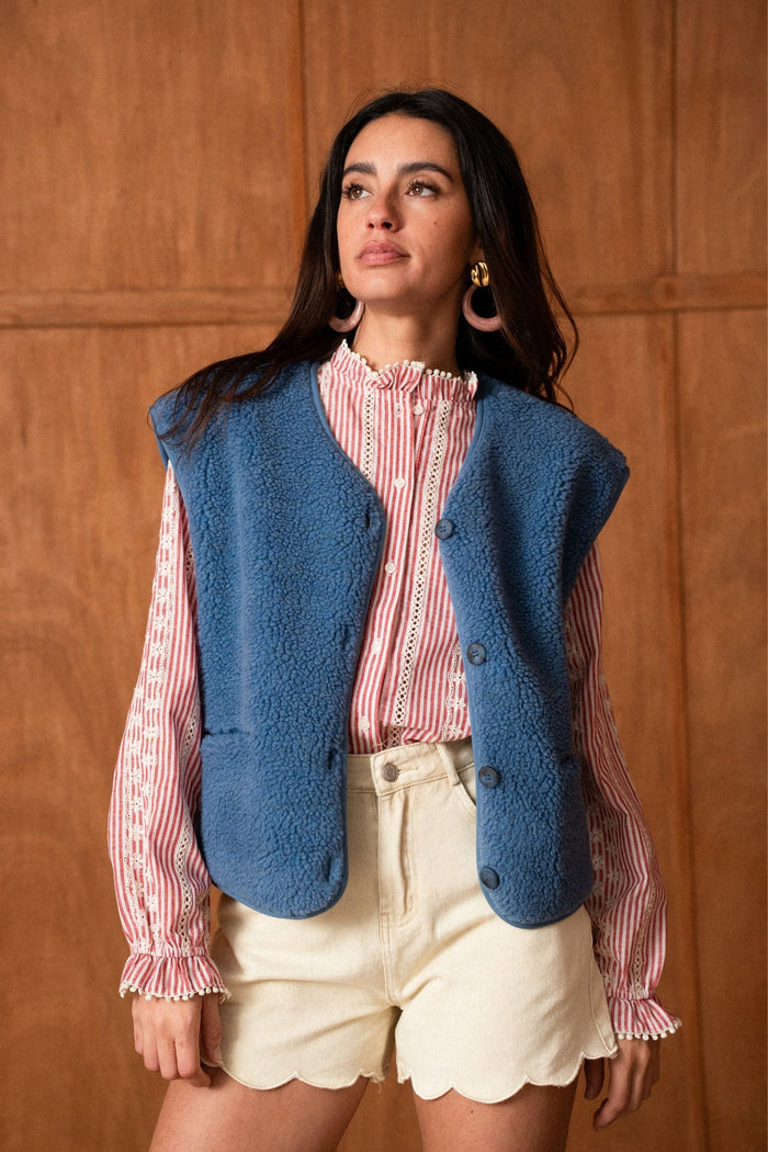 Veste sans manche Mélisande