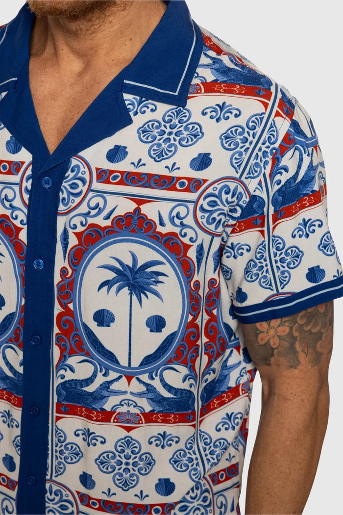 Vice Button Up Button Ups - Back