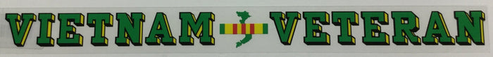 Vietnam Veteran Strip Decal