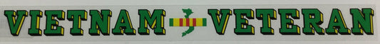 Vietnam Veteran Strip Decal