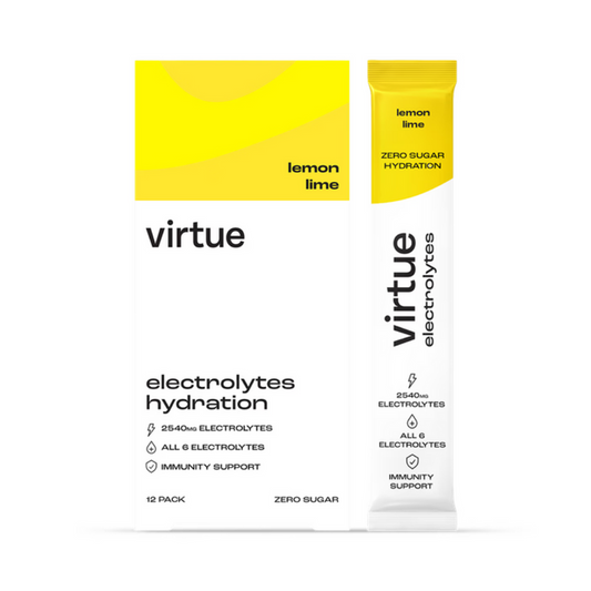 Virtue Electrolytes Hydration Lemon Lime (12 Sachets)