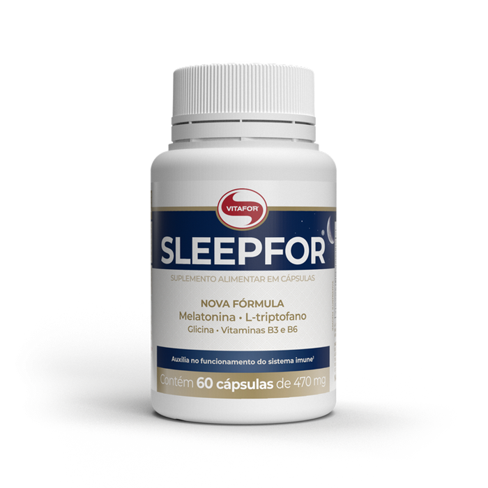VITAFOR | Sleepfor com Melatonina (60 cápsulas)