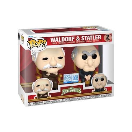 Walforf and Slater funko pop twin pack from muppets