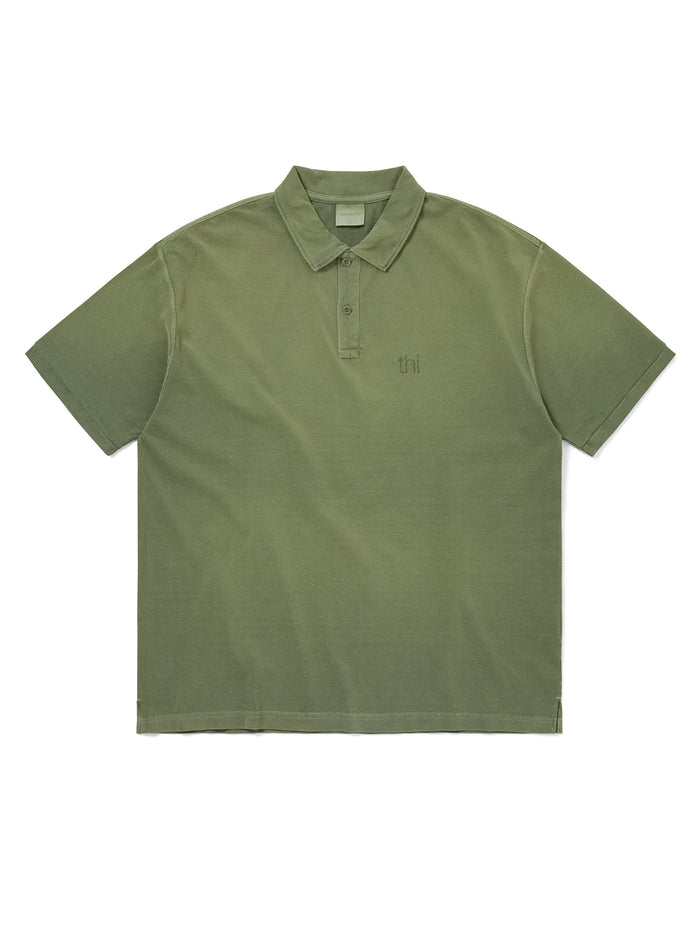 Washed Polo Shirt