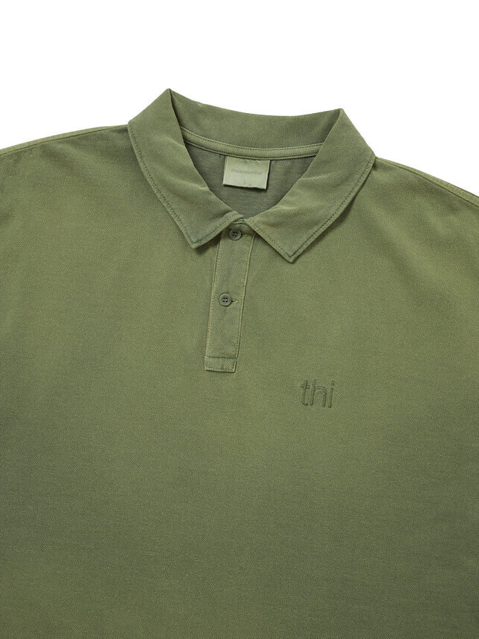 Washed Polo Shirt