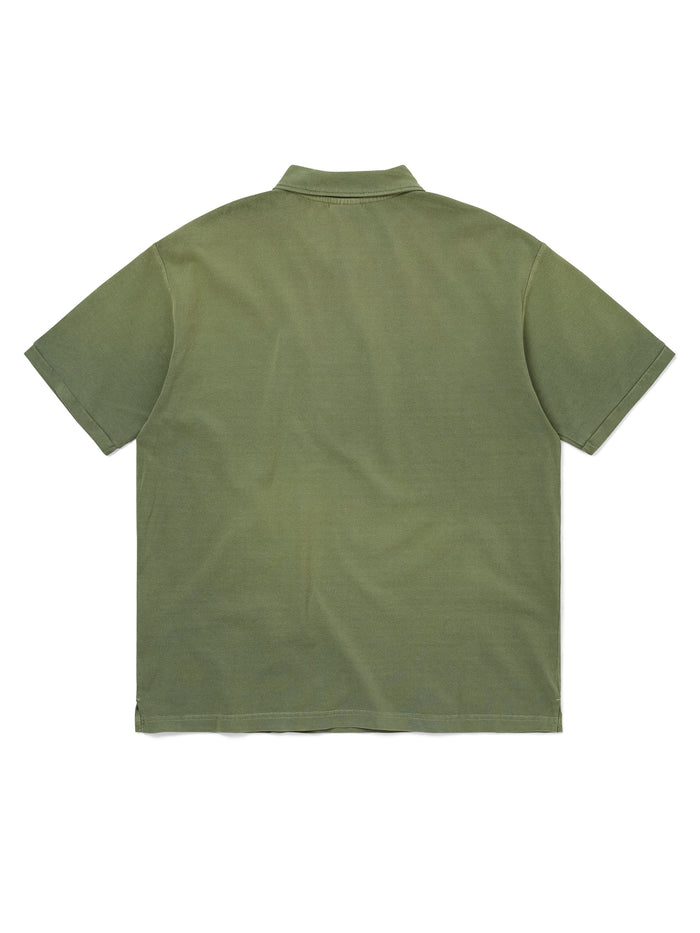 Washed Polo Shirt