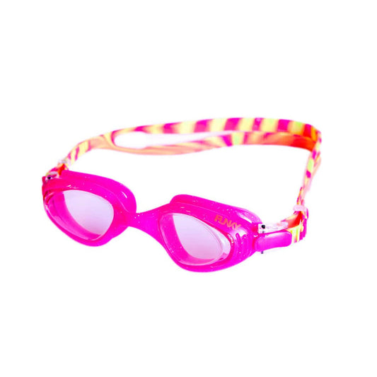 Pink Way Funky Fairy Floss Star Swimmer Goggle with colorful star design, perfect for kids' swimming and water activities.