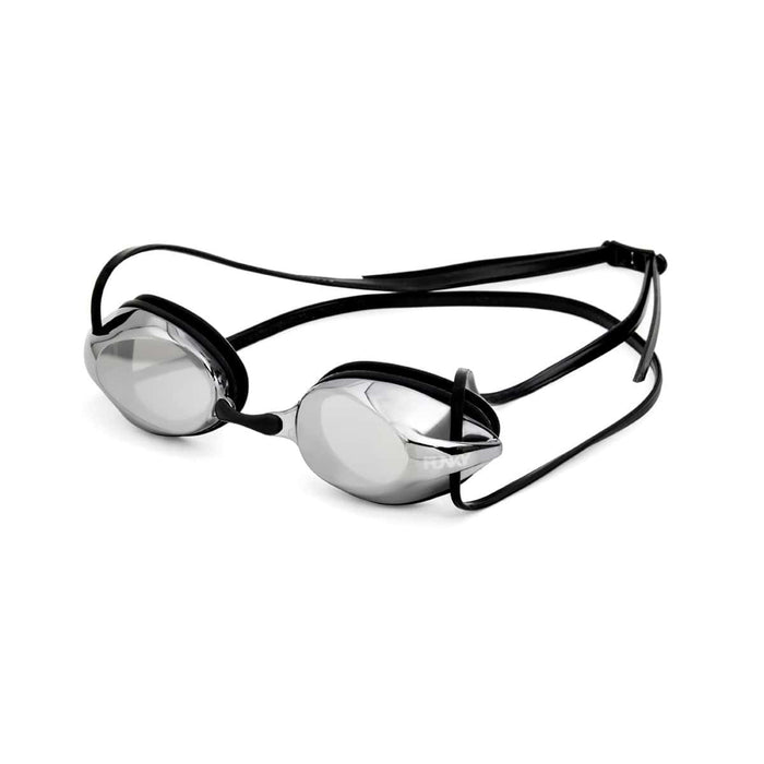Way Funky Shooting Star Training Machine mirrored goggles in black and silver with reflective lenses for sports or training use.