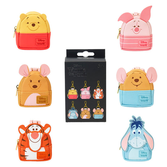 Winnie The Pooh Mini loungefly backpack keychain single blind pack