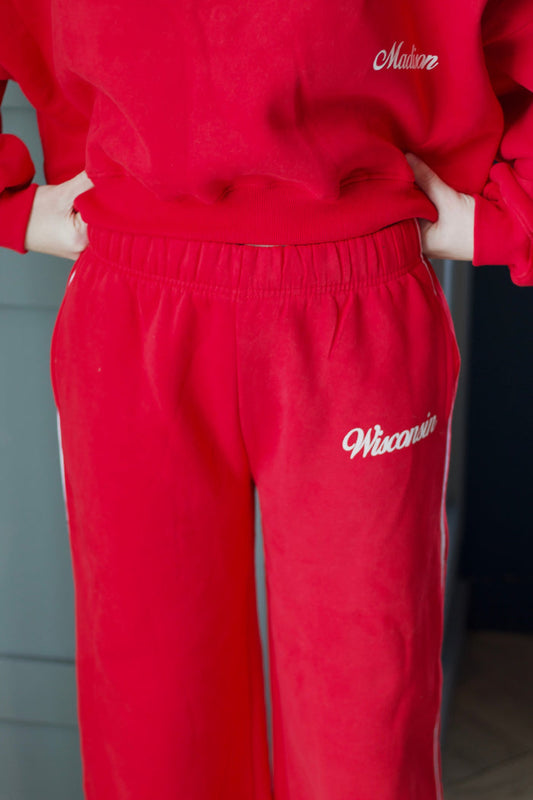 Wisconsin Script Sweatpants