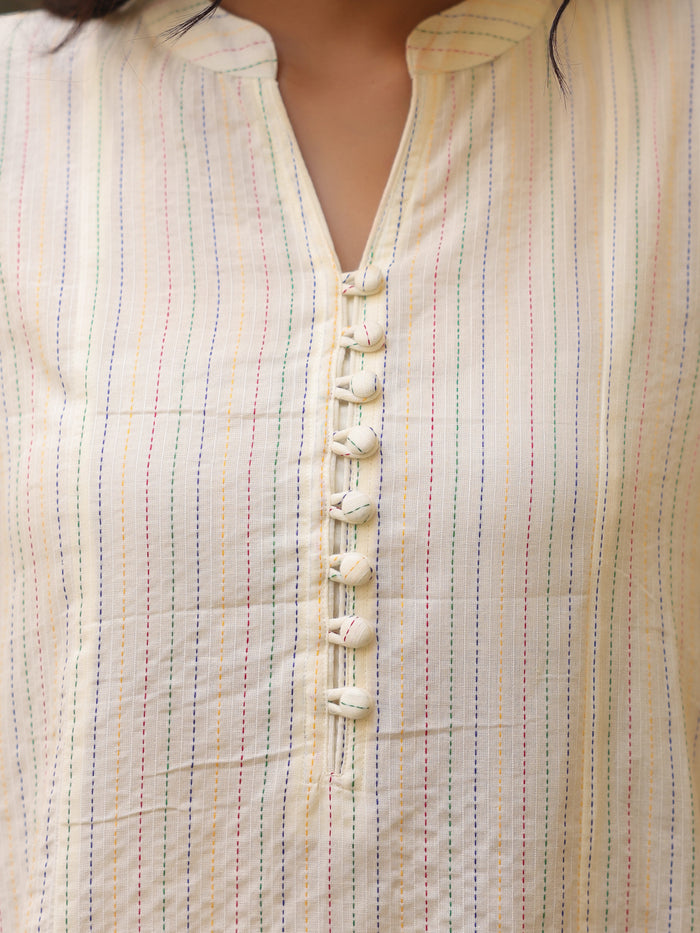 Women's Cotton Kurta and Dhoti