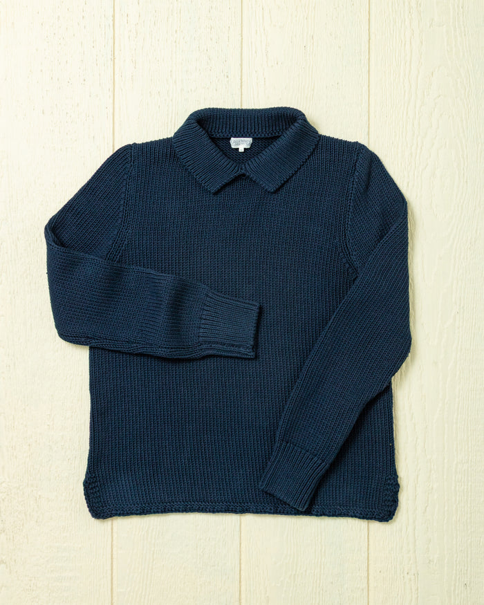 Women's Dock Sweater in Navy