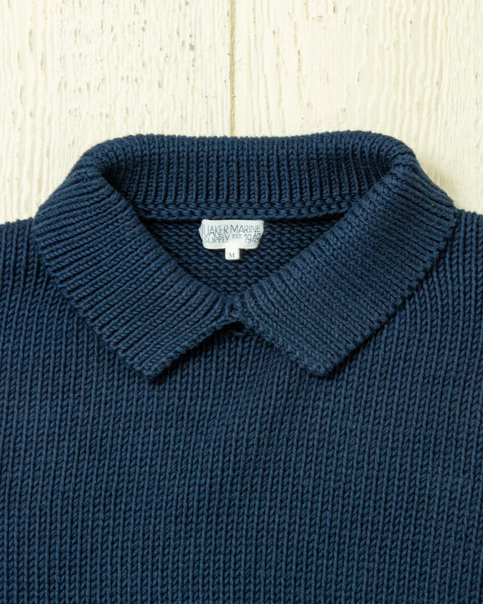 Women's Dock Sweater in Navy