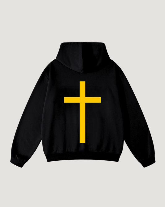 YELLOW CROSS HOODIE