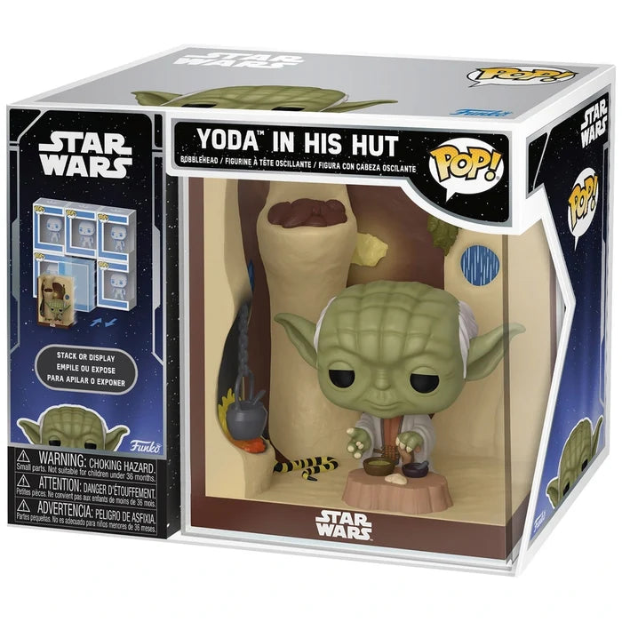 Yoda in his hut star wars funko pop nooks