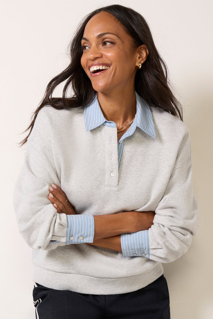 Zavier Twofer Sweatshirt